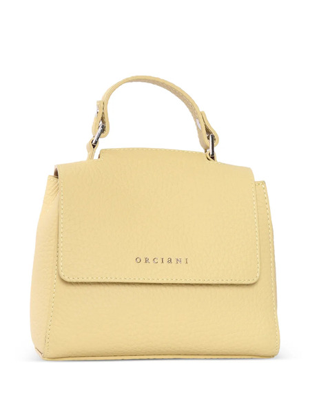  Orciani Small Sveva Soft Top-handle Tote Bag - Yellow 