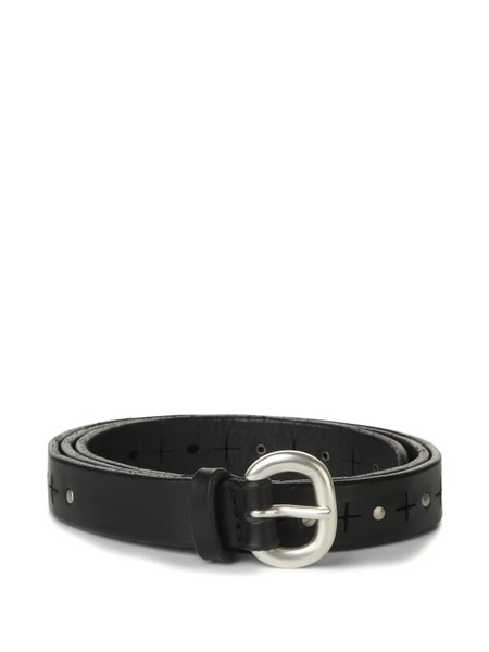  Orciani Studded Belt - Black 