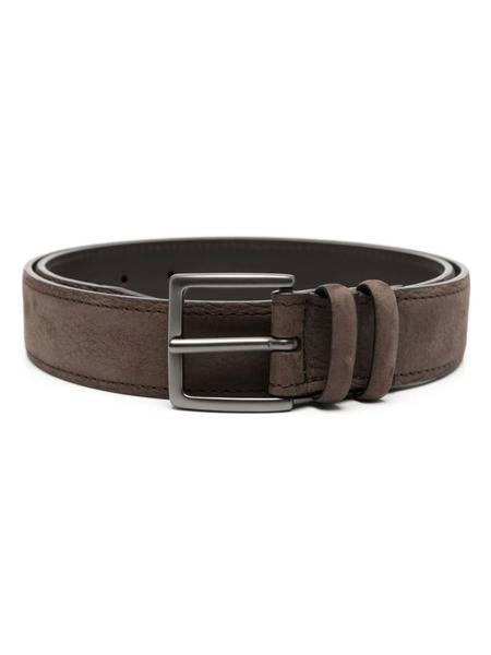  Orciani Suede Belt - Brown 