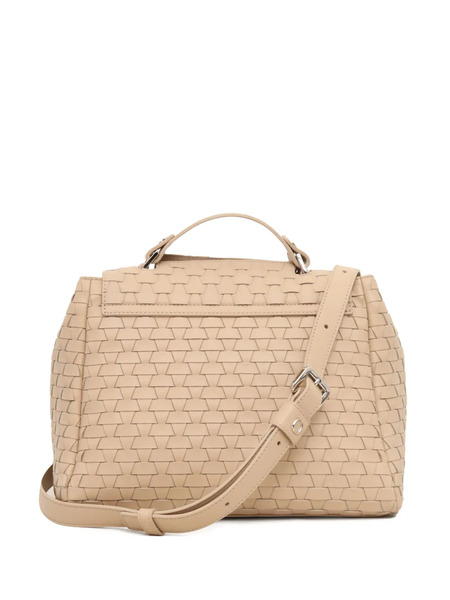  Orciani Woven Leather Shoulder Bag - Neutrals 