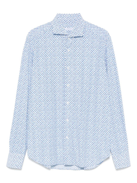  Orian Floral-print Shirt - Blue 