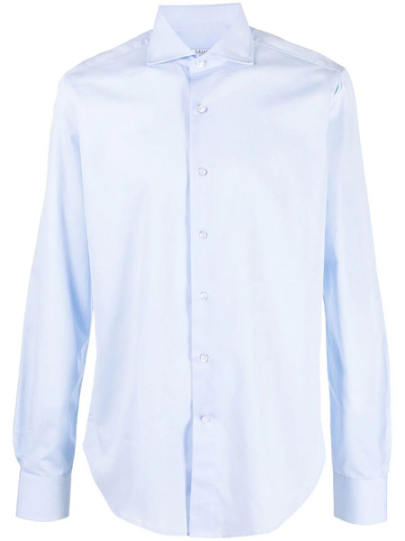  Orian Long-sleeve Button-up Shirt - Blue 