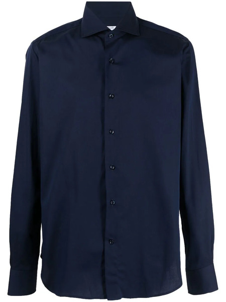  Orian Long-sleeve Button-up Shirt - Blue 