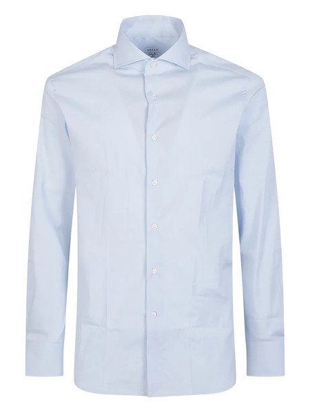  Orian Long-sleeve Cotton Shirt - Blue 