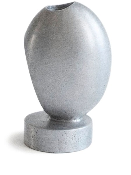  Origin Made Poise Vertical Aluminium Candle Holder - Silver 