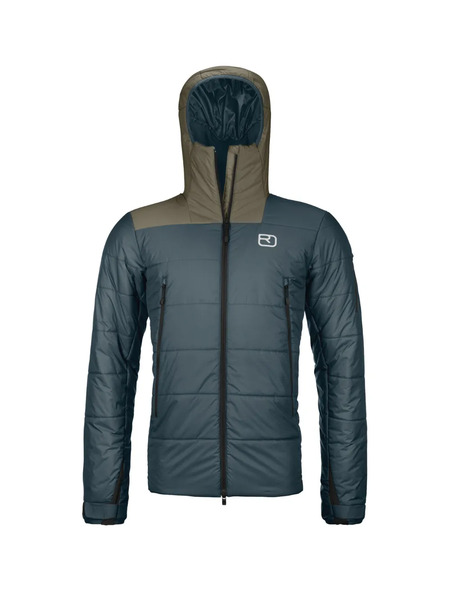  Ortovox Zinal Quilted-hooded Jacket - Blue 