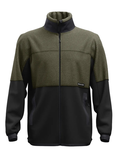  Ortovox Zip-panelled Jacket - Black 