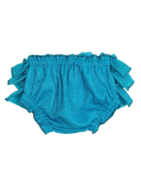  Oseree Kids Ruffled Bikini Bottom - Blue 