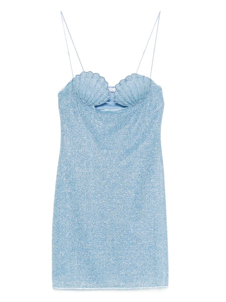  Oséree Lumière Shell Mini Dress - Blue 