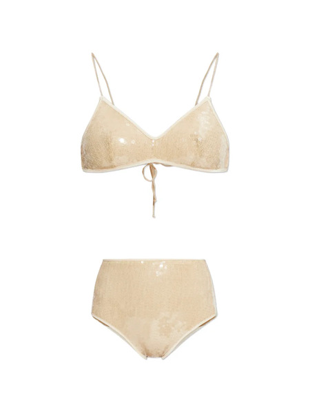  Oséree Sequin Bikini - Neutrals 
