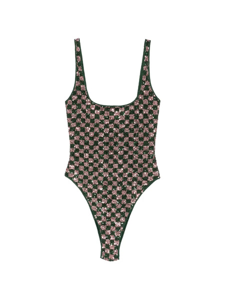  Oséree Sequined Swimsuit - Green 