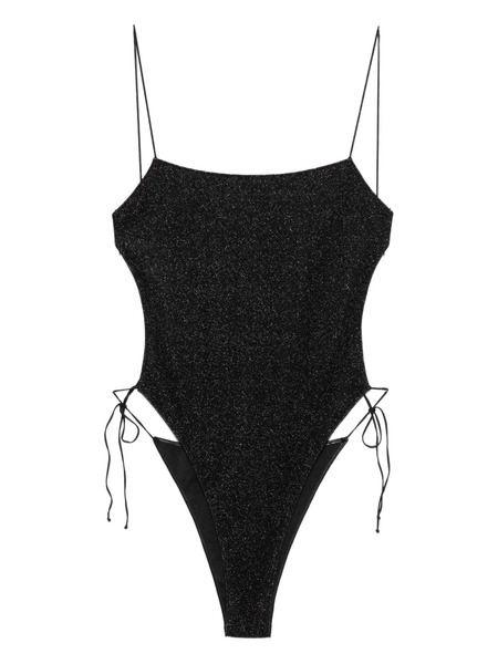  Oséree Tie Closure Swimsuit - Black 