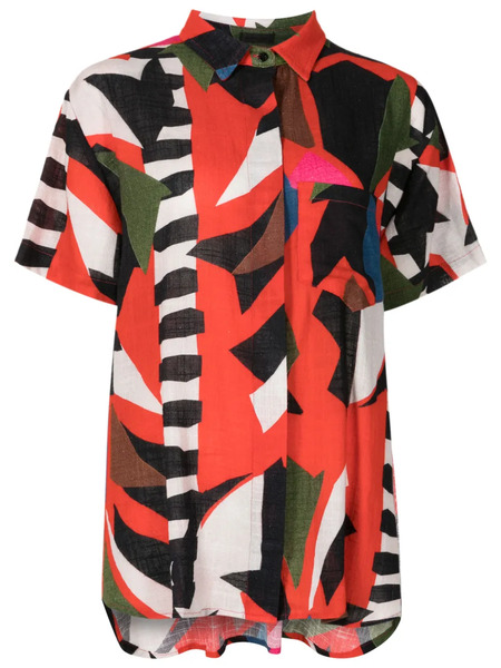  Osklen Abacaxi Abstract-print Shirt - Multicolour 