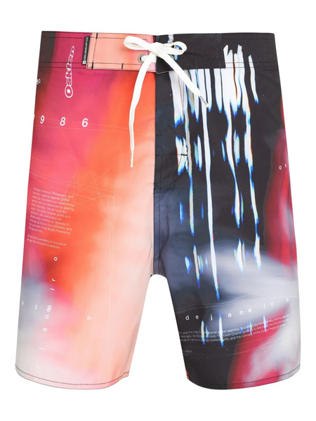  Osklen Aquaone Rio Tech Swim Shorts - Orange 