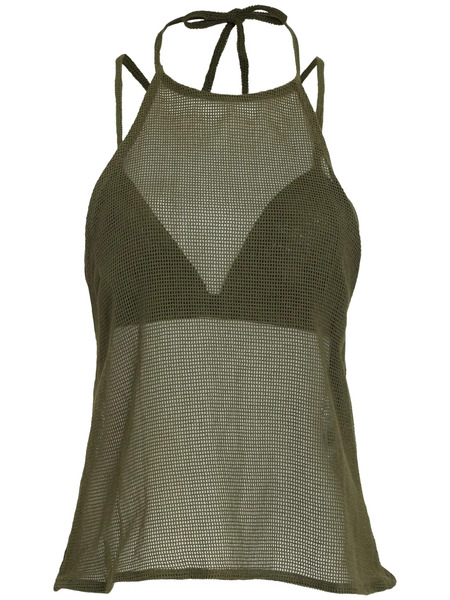  Osklen Crochet Top - Green 