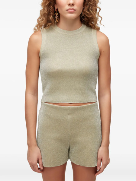  Osklen Cropped Top - Neutrals 