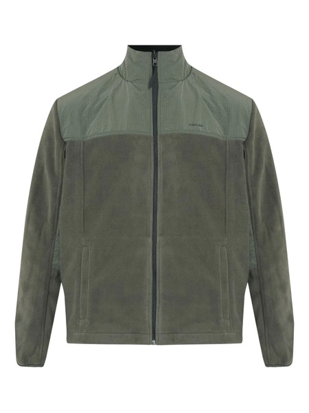  Osklen Fleece-panelled Jacket - Green 