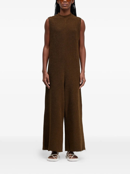  Osklen Funnel-neck Jumpsuit - Brown 