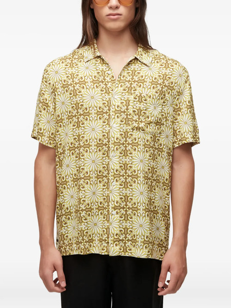  Osklen Garden Tile-effect Shirt - Neutrals 