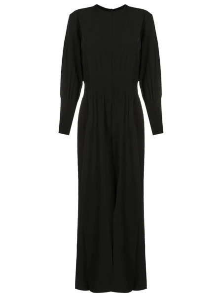  Osklen Long-sleeve Wide-leg Jumpsuit - Black 