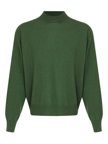  Osklen Mock-neck Oversized Sweater - Green 
