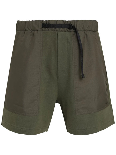  Osklen Panelled Bermuda Shorts - Green 