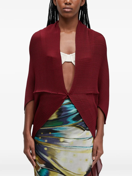  Osklen Pleated Jacket - Red 