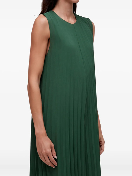  Osklen Pleated Sleeveless Jumpsuit - Green 