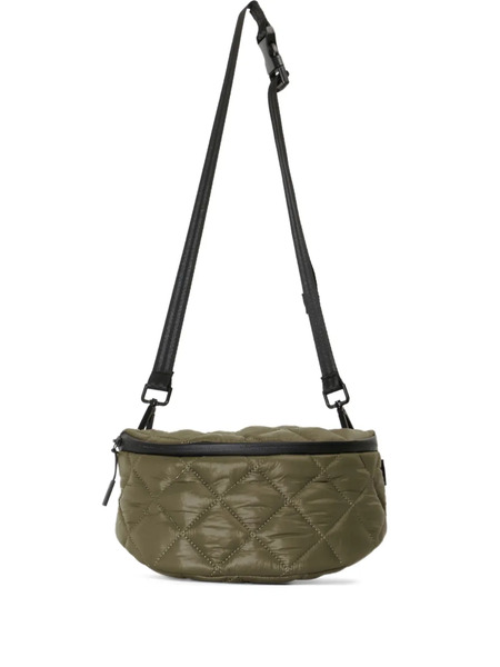  Osklen Quilted Adjustable-strap Belt Bag - Green 