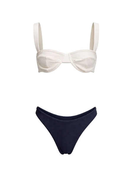  Osklen Ribbed Bikini - Neutrals 