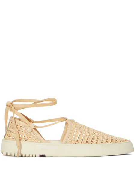  Osklen Soho Woven Tie-up Espadrilles - Neutrals 