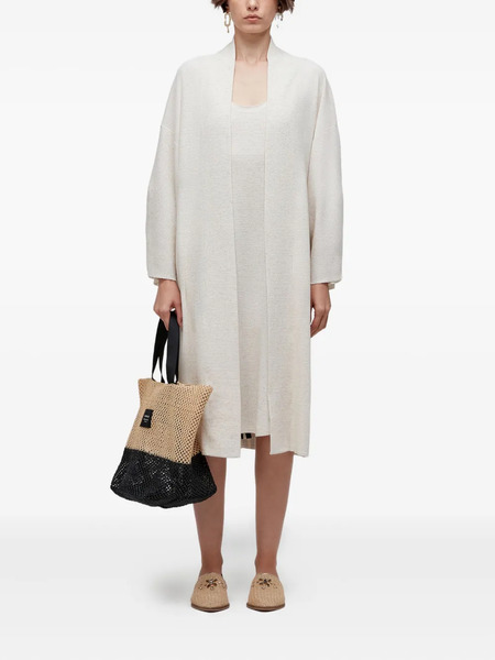  Osklen Stripe-detail Coat - White 