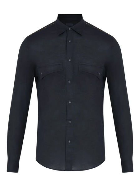 Osklen Studded Buttoned-up Shirt - Black 