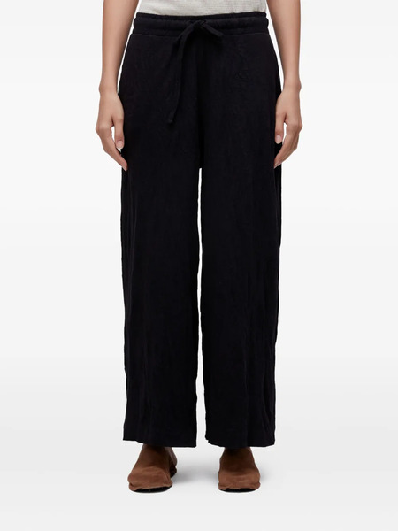  Osklen Wrinkle-effect Trousers - Black 