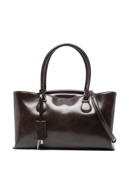  Osoi Top Handle Tote Bag - Brown 