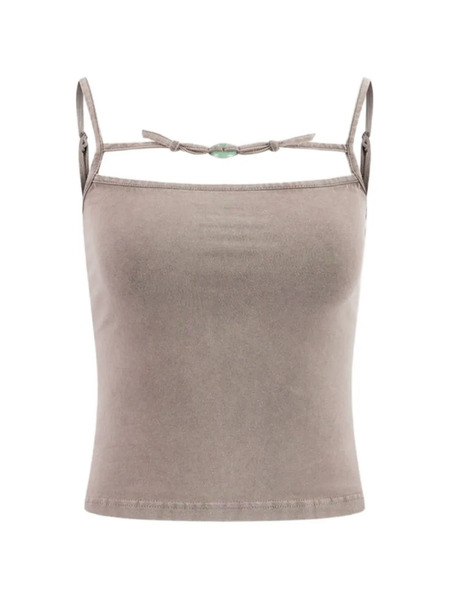  Ottolinger Charmed Tie-strap Tank Top - Neutrals 