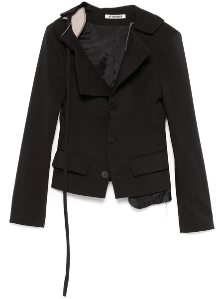  Ottolinger Deconstructed Blazer - Black 