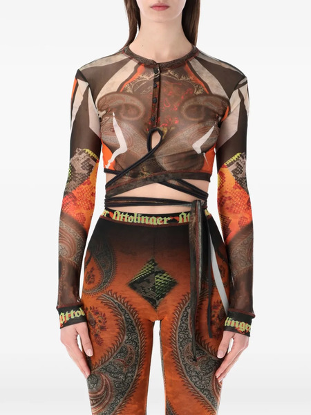  Ottolinger Long-sleeve Top - Orange 