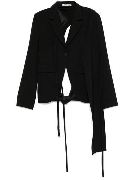  Ottolinger Open-back Blazer - Black 