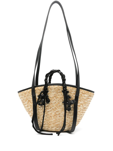  Ottolinger Raffia Tote Bag - Neutrals 
