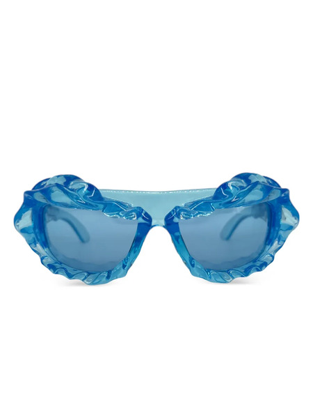  Ottolinger Square-frame Sunglasses - Blue 