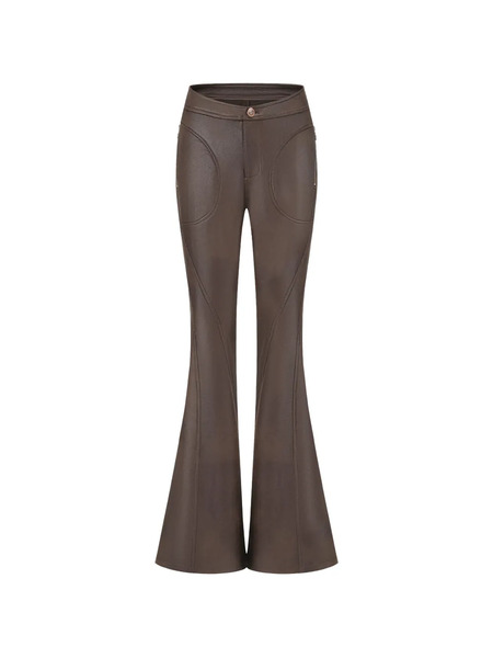  Oude Waag Multiple-panel Trousers - Brown 