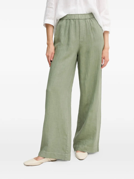  Oui Elasticated Trousers - Green 
