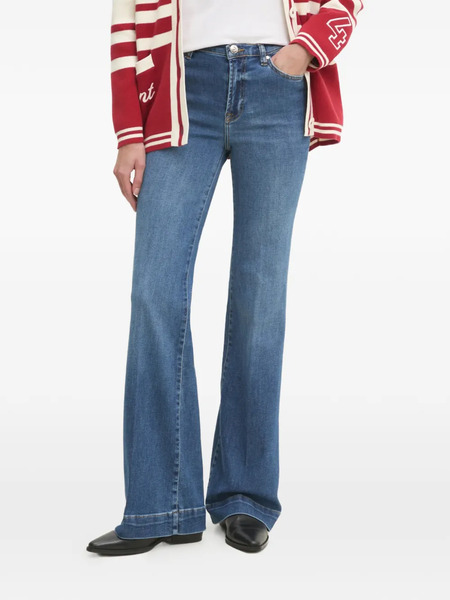  Oui Flared-leg Jeans - Blue 