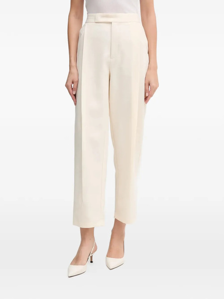  Oui Pleated Trousers - Neutrals 