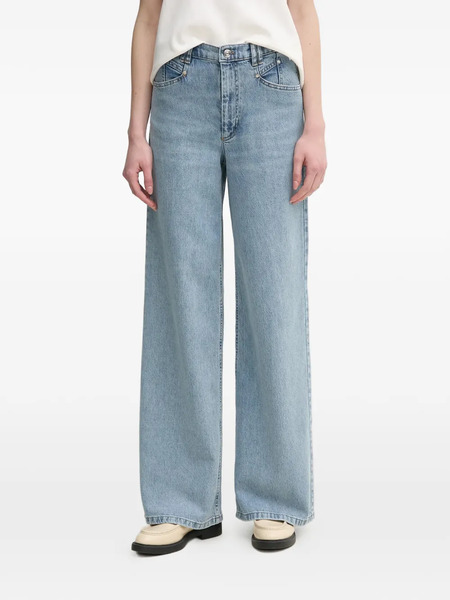  Oui Pocket Denim Jeans - Blue 