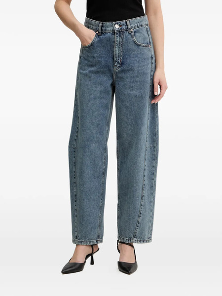 Oui Seamed Jeans - Blue 