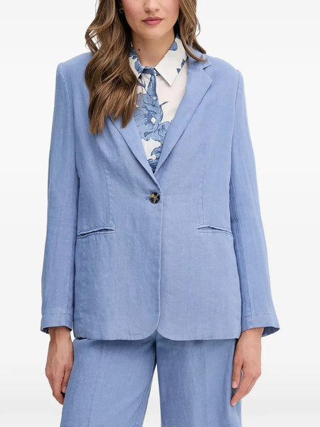  Oui Welt-pocket Blazer - Blue 