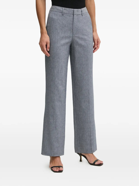  Oui Wide-leg Trousers - Blue 