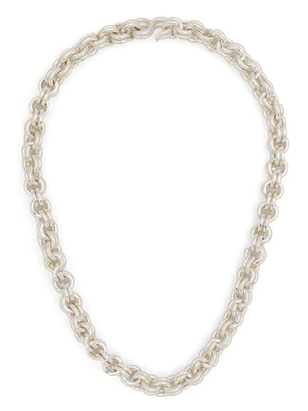  Ouie Keychain Necklace - Silver 